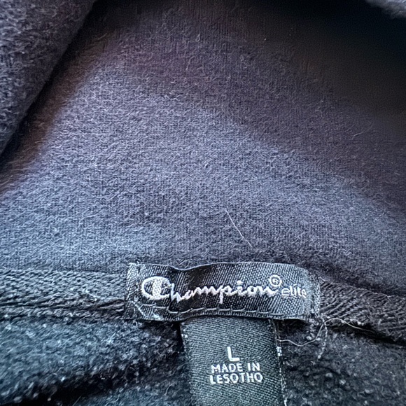 Women’s champion, black baggy stylish streetwear fall hoodie jacket. Siz… - Picture 4 of 5